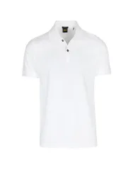 Polo coupe droite PRIME blanc XL