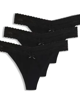 Hugo Tanga Lace 10277591 Red 3 Unità Black XL - Hugo Boss - FashionsVida