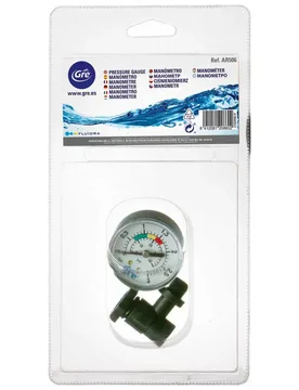 Pressure Gauge White 5 cm unisex - Gre Accessories - FashionsVida