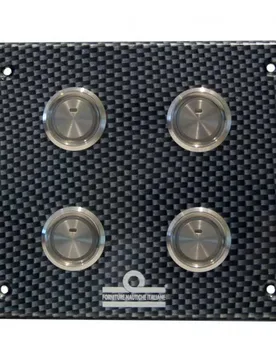 Switches Electrical Panel Black One Size unisex - Forniture Nautiche Italiane - FashionsVida