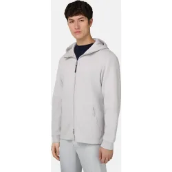 Sudadera con capucha y cremallera de neopreno ligero