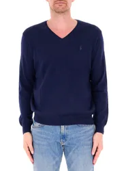 Maglia in lana POLO BLU SCURO L