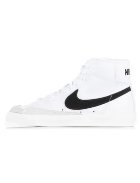 Scarpa Alta Uomo Blazer Mid 77 Vintage White/black - Nike - FashionsVida
