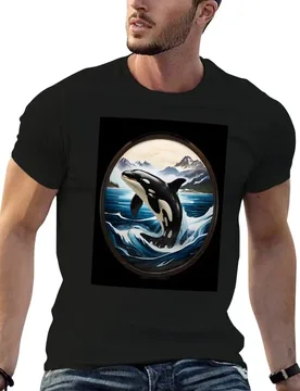 Alaskan Orca T-Shirt anime t shirts oversize essential t shirt g man t shirts for men T-shirt - Aliexpress - FashionsVida