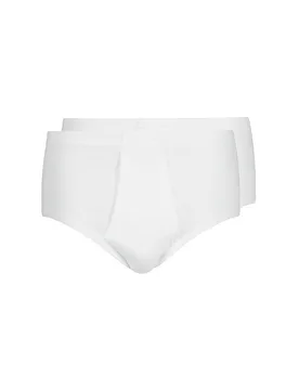 Slip Duo Line confezione doppia (Bianco) bianco XXXL - HUBER - FashionsVida