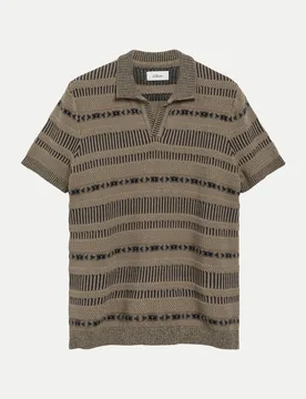 RED LABEL Strickpolo Braun L - S. Oliver - FashionsVida