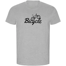 Maglietta A Maniche Corte Bicycle Eco Heather Grey