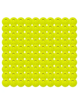 Outdoor X-40 Pickleball Balls 100 Units Optic Yellow Pack of 100 - Franklin - FashionsVida