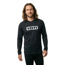 Maglia Da Enduro A Maniche Lunghe Logo Black