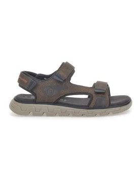 Sandali Marroni con Velcro 321AFG81 43 - Bugatti - FashionsVida