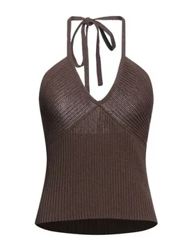 Top Damen Schokobraun XS Damen - VINCE. - FashionsVida