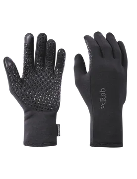 Power Stretch Contact Grip Gloves Schwarz L - Rab - FashionsVida