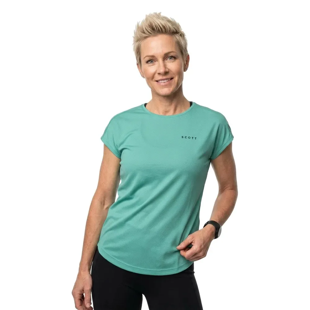 Maglietta A Maniche Corte Defined Miami Green - Scott - FashionsVida