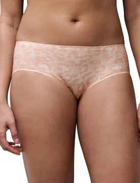 Womens Softstretch Hipster Brief - Pink Polyamide - One Size - Chantelle - FashionsVida