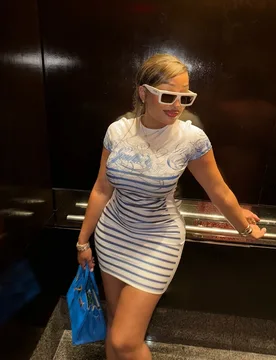 STYLISH LADY Striped Printed Dress 2025 Summer Women Short Sleeve O Neck Sexy Club Party Street Mini Vestidos De Festa - Aliexpress - FashionsVida