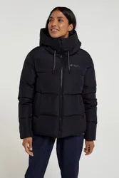 Toasty Womens Short Padded Jacket - Black - Black - Size: 14