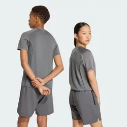 T-SHIRT TECH APPAREL CLIMACOOL 11-12A Grey Five / Reflective Silver