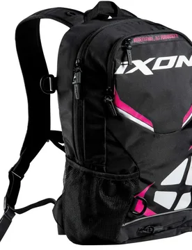 Zaino Moto R-TENSION 23 Nero Bianco Fucsia taglia unica - Ixon - FashionsVida