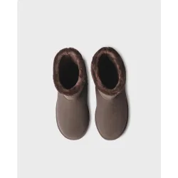 Botines de agua de mujer de goma con pelo al interior