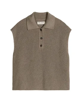 Pullunder marrón claro L - Marc O'Polo - FashionsVida