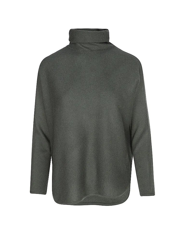 Kaschmirpullover dunkelgrün M Damen - Davida - FashionsVida