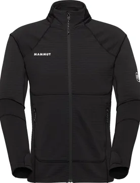 Stretch-Fleece aus Polartec® Power Stretch® mit Reißverschluss Taiss ML Jacket Men Black für Herren Größe XL schwarz - Mammut - FashionsVida