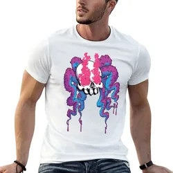 Squid Skull T-Shirt Worker Basic Short Sleeve Tee
