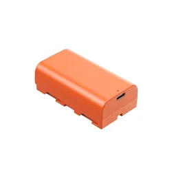 Batterie 4971 Np-f550 Usb-c Rechargeable Orange One Size unisex