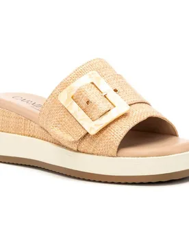 Sandales Compensées 16222803 Beige EU 36 - Carmela - FashionsVida