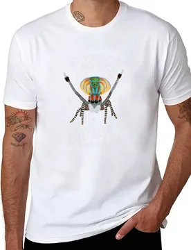 Peacock Spider Love or Death (Maratus Volans) T-Shirt men t shirt cotton 100% t shirt custom print T-Shirt - Aliexpress - FashionsVida