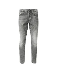 Jeans corte recto entallado gris 33/L32