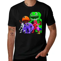 Garten of banban characters T-Shirt Basic Solid Color Short Sleeve T-Shirt
