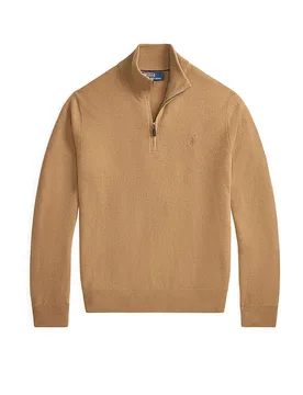 Troyer Pullover Regular Fit camel M - Ralph Lauren - FashionsVida