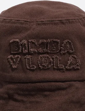 Gorro canvas de algodón con logo bordado - Bimba y Lola - FashionsVida