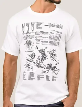 Vintage Motorcycle Manual Illustration Kitsch T-Shirt 100% Cotton O-Neck Summer Short Sleeve Casual Mens T-shirt Size S-3XL - Aliexpress - FashionsVida