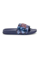 Ciabatte blu con fascia stampata VPOL0252S 31