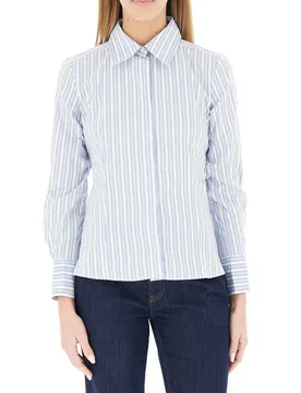 Camicia a righe AZZURRO CHIARO 40 - Pennyblack - FashionsVida