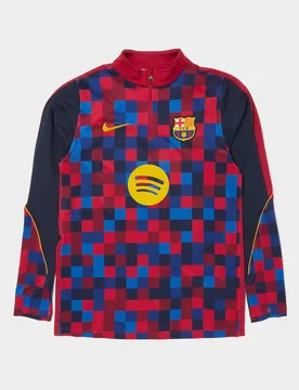 FC Barcelona Strike Drill Top Junior - Rosso, rosso rosso Bambino taglia 7-8Y - Nike - FashionsVida