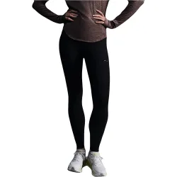 Dri-fit swift malla larga running mujer Negro (XL)