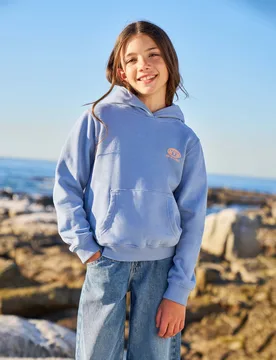 Maya Kids Graphic Hoodie - Blue - Animal - FashionsVida