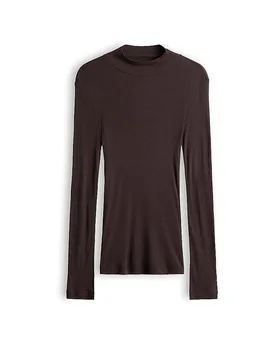 Camiseta de manga larga SENTRO marrón 36 - Opus - FashionsVida