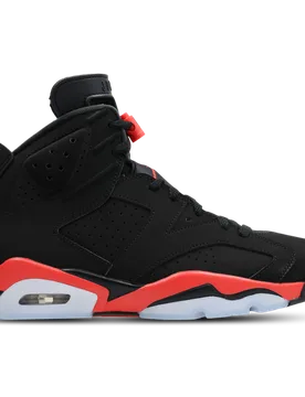 Retro 6 Uomo - Sneakers Nero - Taglia 44.5 - Pelle 44.5 - Jordan - FashionsVida