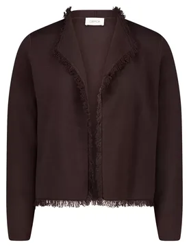 Strickjacke Kurz 1/1 Arm female - 36 - FashionsVida