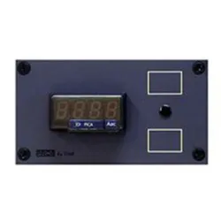 Rectangular Digital Pica 1 Instrument Module Black One Size unisex