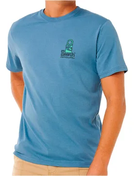 Vaporcool search stack camiseta manga corta hombre Azul (XXL) - Rip curl - FashionsVida