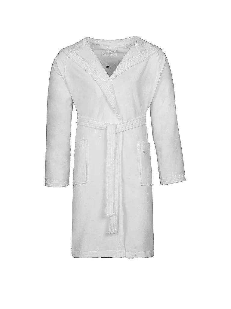 Albornoz unisex TEXAS blanco blanco M - Vossen - FashionsVida