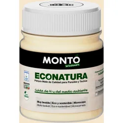 Test pintura plástica Montó Econatura 60 ml Beige Duna