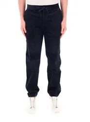Pantalone in velluto BLU NOTTE 30