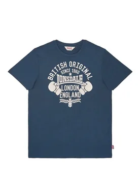 T-Shirt - CATTERICK - S bis XXL - für Männer - Größe M - blau - Männer - male - Lonsdale London - FashionsVida