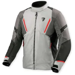 Giacca Moto Undulate H2O Grigio argento taglia L